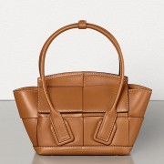 Bottega Veneta Mini Arco 29 Bag In Wood Weave Calfskin
