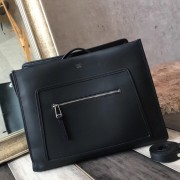Fendi Medium Runaway Tote Bag In Black Calfskin