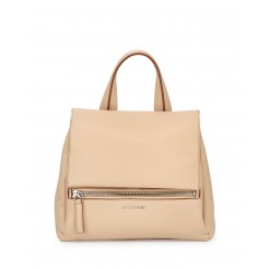 Givenchy Pandora Small Waxy Calf Bag Light Beige