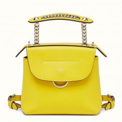 Fendi Yellow Mini Back To School Backpack