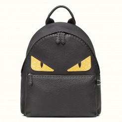 Fendi Large Bag Bugs Eyes Backpack In Roman Leather