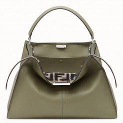Fendi Green Peekaboo X Lite Large Bag