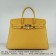 Hermes Birkin 35cm Togo leather Handbags yellow golden