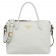 Prada White Calf Leather Top Handle Bag