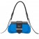 Prada Sidonie Shoulder Bag In Blue/Black Leather