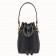 Fendi Mon Tresor Mini Bucket Bag In Black Calfskin