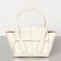 Bottega Veneta Mini Arco 29 Bag In White Weave Calfskin