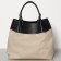 Bottega Veneta Quad Tote In Linen And Calfskin