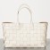 Bottega Veneta Medium Tote In White Maxi Intreccio