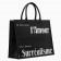 Dior Surrealism Book Tote In Black Printed Calfskin