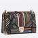 Dior Diorama Canvas Bag Embroidered With Multi-coloured Stripes