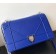 Dior Diorama Flap Bag In Blue Grained Calfskin