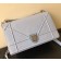 Dior Diorama Flap Bag In Blue Pale Grained Calfskin