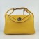 Hermes Lindy 34cm handbag 6208 yellow Silver