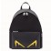 Fendi Diabolic Eyes Nylon And Leather Backpack