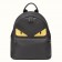 Fendi Large Bag Bugs Eyes Backpack In Roman Leather