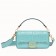 Fendi Pale Blue FF Motif Medium Baguette Bag
