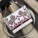 Fendi Ivory Embroidered Kan I Shoulder Bag