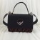 Fendi Kan I F Shoulder Bag In Black Calfskin With Printed FF Logo
