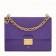 Fendi Kan U Bag In Purple Calfskin