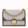 Fendi Kan U Bag In White Perforated Calf Leather