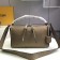 Fendi Lei Selleria Boston Bag In Taupe Roman Leather